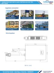 TommaTech Batarya Şarj Ünitesi Duvar Tipi 80V-200A