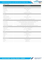 TommaTech Batarya Şarj Ünitesi Duvar Tipi 80V-100A