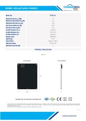 TommaTech Easy Life 15Wp Mobil Solar Şarj Paneli
