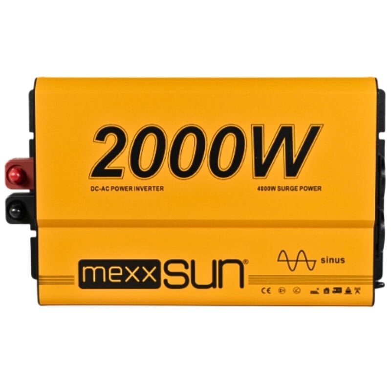 Mexxsun 24 Volt 2000 Watt Tam Sinüs İnverter