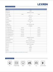 Lexron 1000W 24V Tam Sinüs Inverter