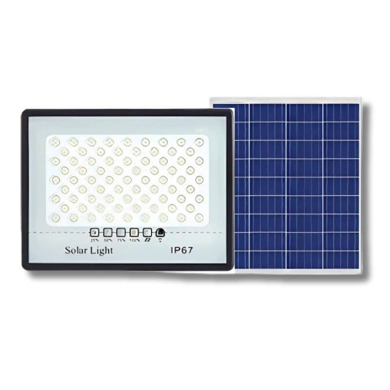 Lexron 200W Güneş Panelli Solar Led Projektör