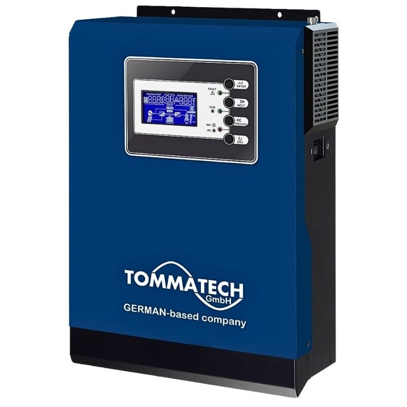 TommaTech New 1K 12V 1Faz Akıllı İnverter Çevirici İnvertör