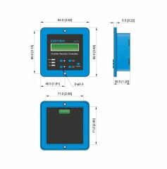 Cotek DC-AC SK Serileri için uzaktan kumanda ve gösterge CR-6
