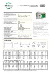 Agromot 12v 100 Ah Jel Akü