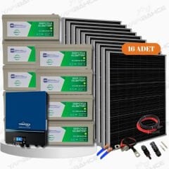 Yapısolar 11 Kw Mppt Solar Güneş Enerjisi XL Paket