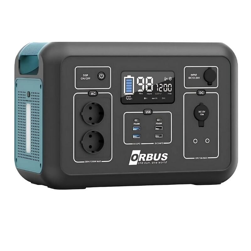 Orbus 1200w Taşınabilir Güç Kaynağı Power Station