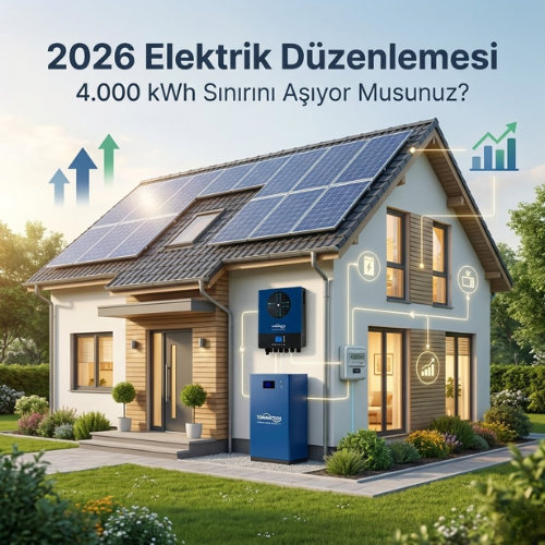 2026 Elektrik Düzenlemesi: 4.000 kWh Sınırını Aşıyor Musunuz?