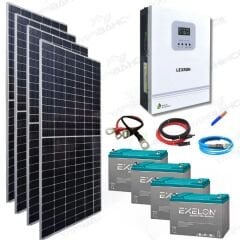 Yapı Solar 3 Kw Mppt Bağ Evi Hazır Güneş Enerjisi Paketi Tak Çalıştır