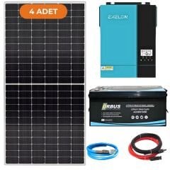 Exelon 4.2 kW Lityum Akülü Solar Enerji Paketi