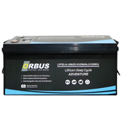 Orbus 25.6 V 200 Ah LifePo4 Lityum Akü