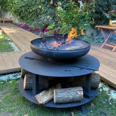 Fuji Ateş Çukuru Çelik Izgaralı Ve Kapaklı