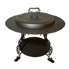 Mayon Ateş Çukuru Çelik Izgaralı Ve Kapaklı