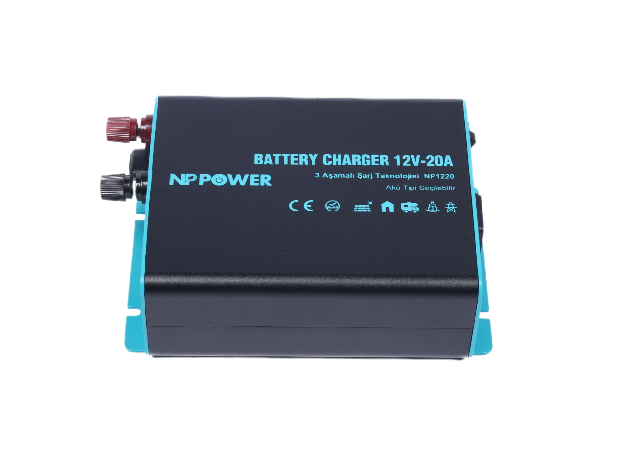 NP Power 12V 20A Akü Şarj Cihazı