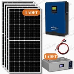Yapı Solar 5 kW Lityum Hazır Solar Enerji Paketi
