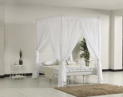 Pero Sultan Cibinlikli Çift Kişilik Ferforje Metal 140x190 150x200 160x200 180x200 Karyola