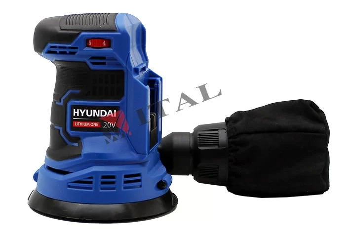 Hyundai Hso202 Akülü Eksantrik Zımpara 20v 2ah Akü Ve Şarj Cihazı Hv.hso202-1x2a