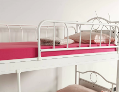 Zümrüt Genç Çocuk Odası Ahşap Başlıklı 90x190 Ve 90x200 Yatak Ölçülü Metal Ranza Ve Karyola