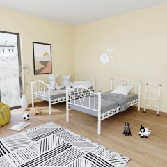 Orkide 90x190 Ve 90x200 Yatak Ölçülü Genç-çocuk Odası Metal Ranza Ve Karyola