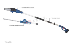 Hyundai Psht202- 1x4a Dal Budama Ve Çit Biçme