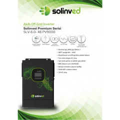 Solinved 6.5 kW 48 V Gordion Premium Serisi Mptt Off-Grid İnverter