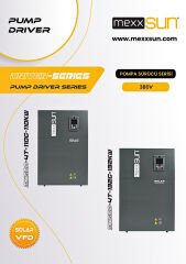 Mexxsun 150Hp 110 Kw Solar Pompa Sürücüsü Trifaze