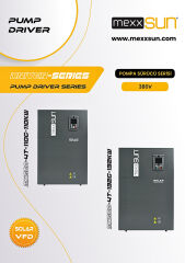 Mexxsun 175Hp 132 Kw Solar Pompa Sürücüsü Trifaze