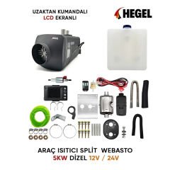 Hegel 12V 5KW Split Webasto Dizel Araç Isıtıcısı