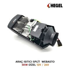 Hegel Split Webasto 5KW Dizel 24V Araç Isıtıcı