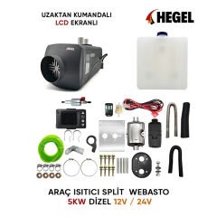 Hegel Split Webasto 5KW Dizel 24V Araç Isıtıcı