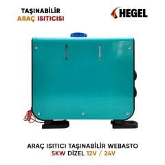 Hegel Taşınabilir Webasto 5KW DİZEL 12/24V Araç Isıtıcı