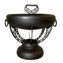 Arenal Ateş Çukuru Çelik Izgaralı Ve Kapaklı