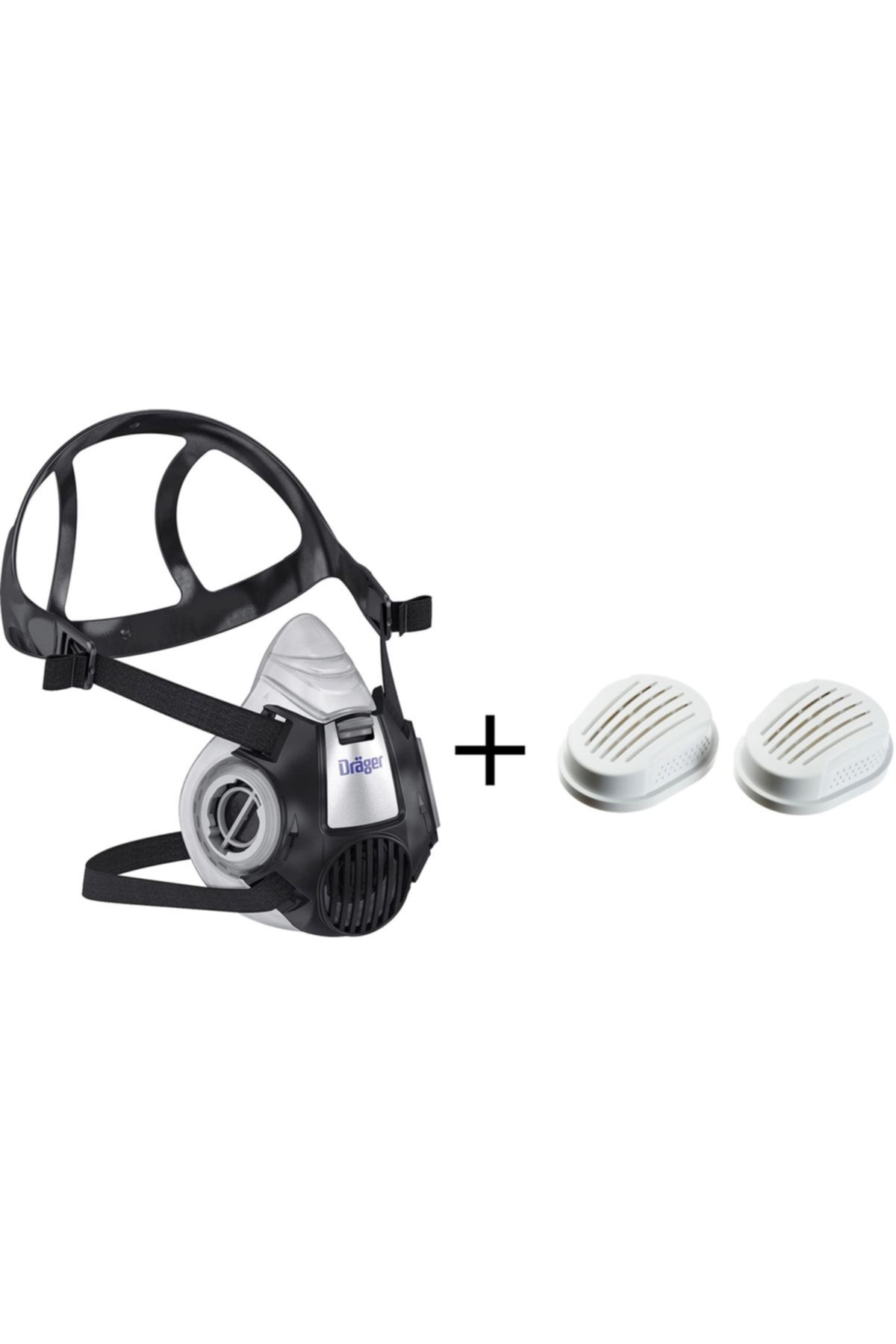 Drager X-Plore 3300 M Yarım Yüz Maskesi +  6738011 P3 R Filtre