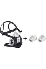 Drager X-Plore 3300 L Yarım Yüz Maskesi +  6738011 P3 R Filtre