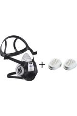 Drager X-Plore 3300 L Yarım Yüz Maskesi +  6738011 P3 R Filtre