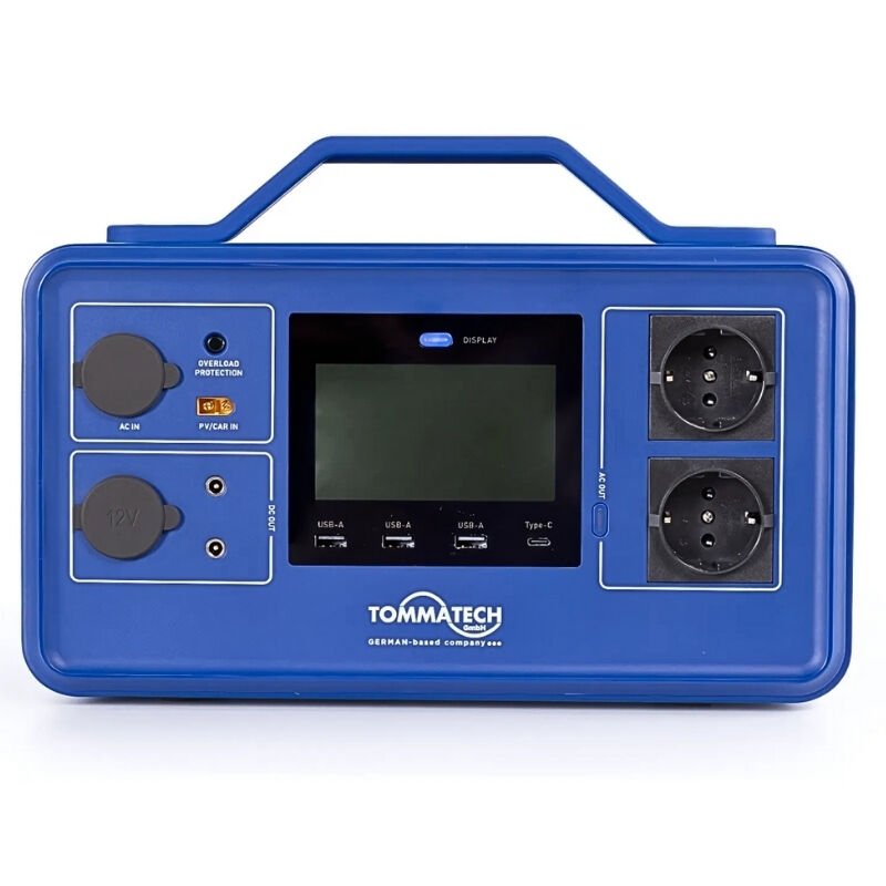 TommaTech 512W Taşınabilir Güç Kaynağı Power Station V Serisi