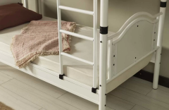 Avangard Genç Çocuk Odası Ahşap Başlıklı 90x190 Ve 90x200 Yatak Ölçülü Metal Ranza Ve Karyola