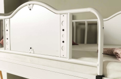 Avangard Genç Çocuk Odası Ahşap Başlıklı 90x190 Ve 90x200 Yatak Ölçülü Metal Ranza Ve Karyola