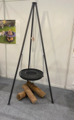 Santa Ateş Çukuru Çelik Izgaralı Ve Kapaklı