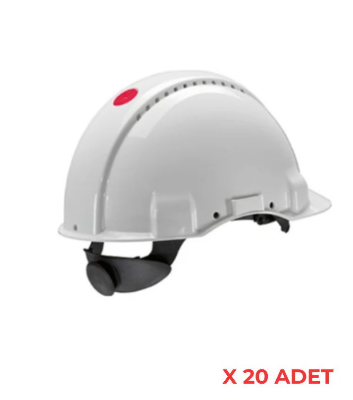 3m Peltor G3000 Beyaz Baret 20 Adet