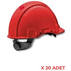 3m Peltor G3000 Kırmızı Baret 20 Adet