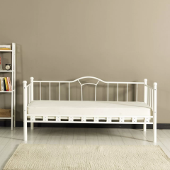 Kamelya Metal Karyola 90x190 90x200 Tek Kişilik Genç-çocuk Yatak Odası Ferforje