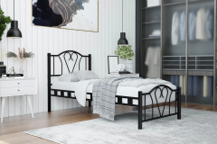 Orkide Tek Kişilik Genç-çocuk Yatak Odası Ferforje Metal 90x190 90x200 100x200 120x200 Karyola