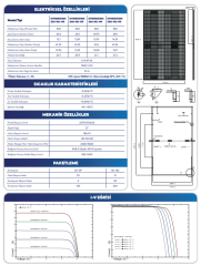 Yapısolar 550 W Half-Cut Monokristal Güneş Paneli