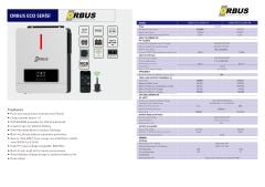 ORBUS ECO 4.2 kW 24 V Mppt Akıllı İnverter