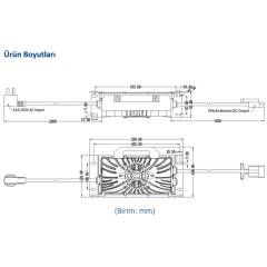 TommaTech Batarya Şarj Ünitesi Entegre 24V-30A