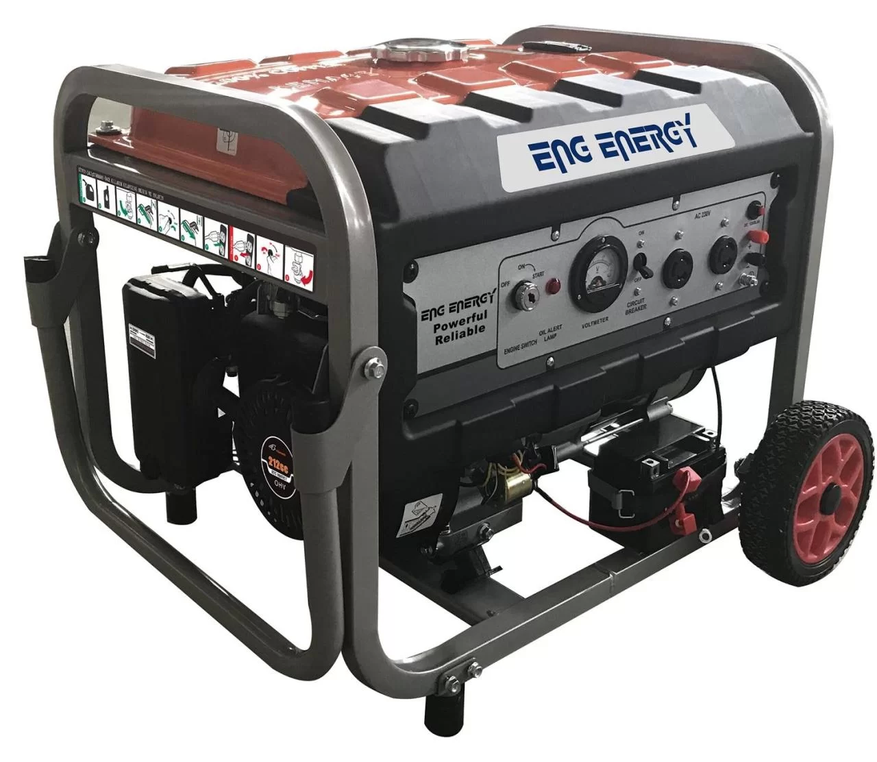 Energy Km8000-me Benzinli Monofaze Jeneratör 6.5 Kw