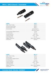 SMC4-BRANCH Female-Male Y Connector Set