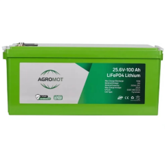 Agromot 25.6V 100AH Lityum Akü