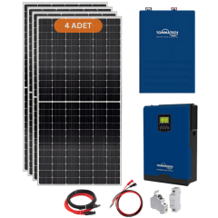 Tommatech 5 kW Lityum Hazır Solar Enerji Paketi PB